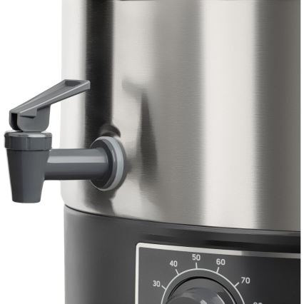 Sencor - Einkochtopf 27 l 1800 W/230 V Edelstahl/Grau