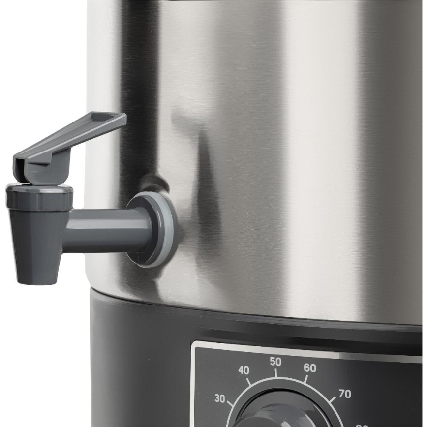 Sencor - Einkochtopf 27 l 1800 W/230 V Edelstahl/Grau