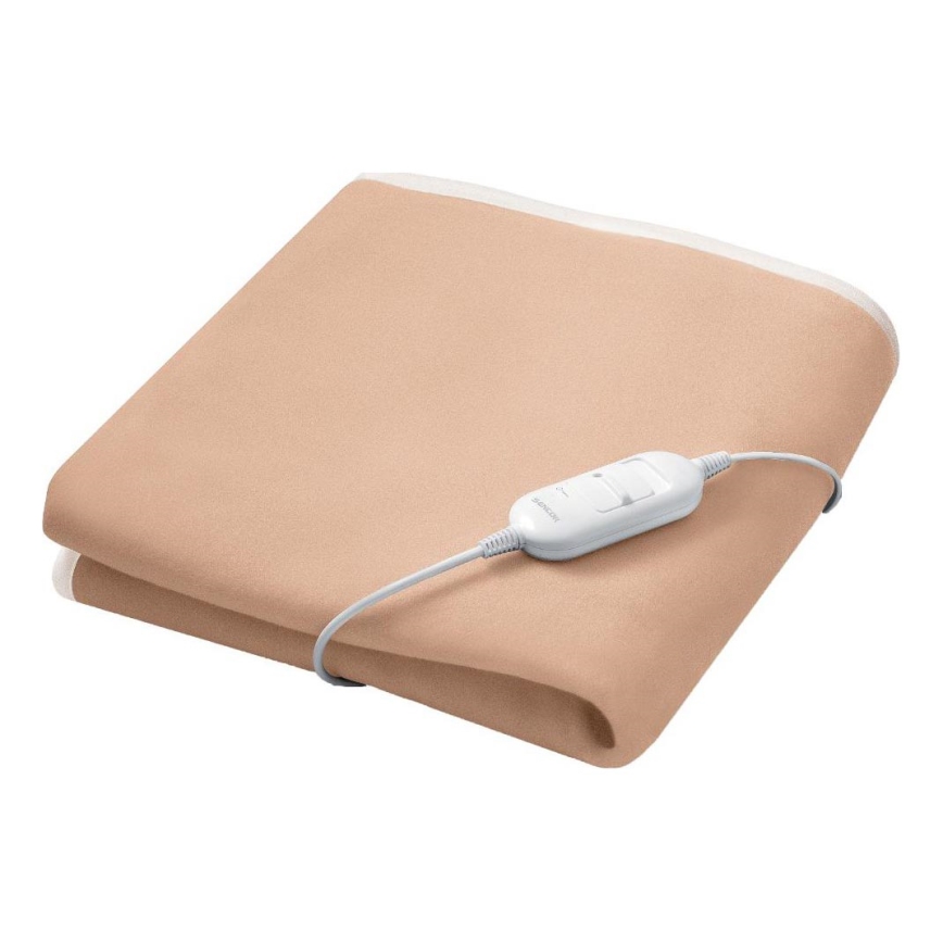 Sencor - Elektrische Heizdecke 60 W/230 V 150 x 80 cm beige