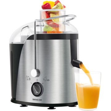 Sencor - Entsafter 400W/230V matt-chrom/schwarz