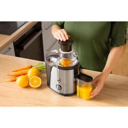 Sencor - Entsafter 400W/230V matt-chrom/schwarz