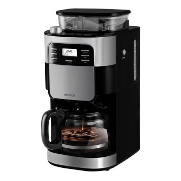 Sencor - Filterkaffeemaschine 1,5 l mit LCD-Display 900W/230V