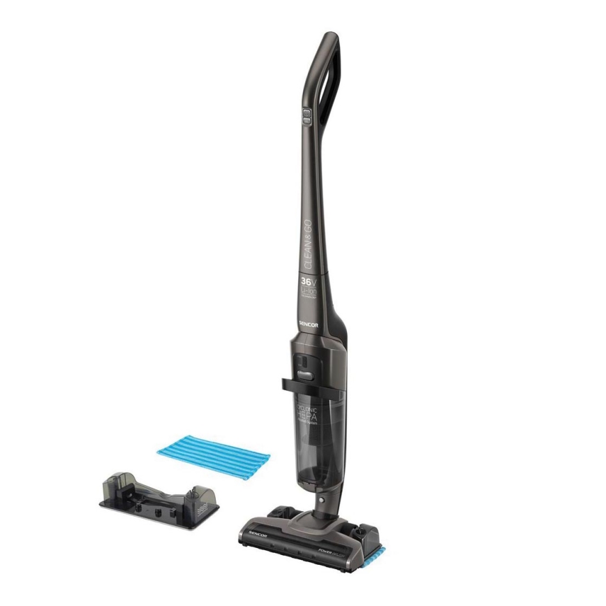 Sencor – Handstaubsauger mit elektrischer Rotationsbürste und Mopp 150W/36V 2150 mAh