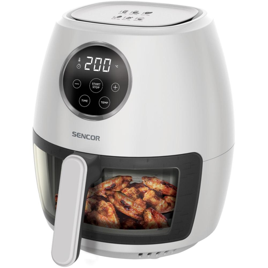 Sencor - Heißluftfritteuse 3,5 l 1300W/230V weiß