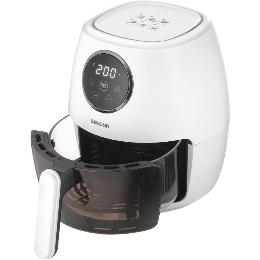 Sencor - Heißluftfritteuse 3,5 l 1300W/230V weiß