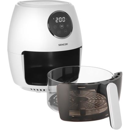 Sencor - Heißluftfritteuse 3,5 l 1300W/230V weiß