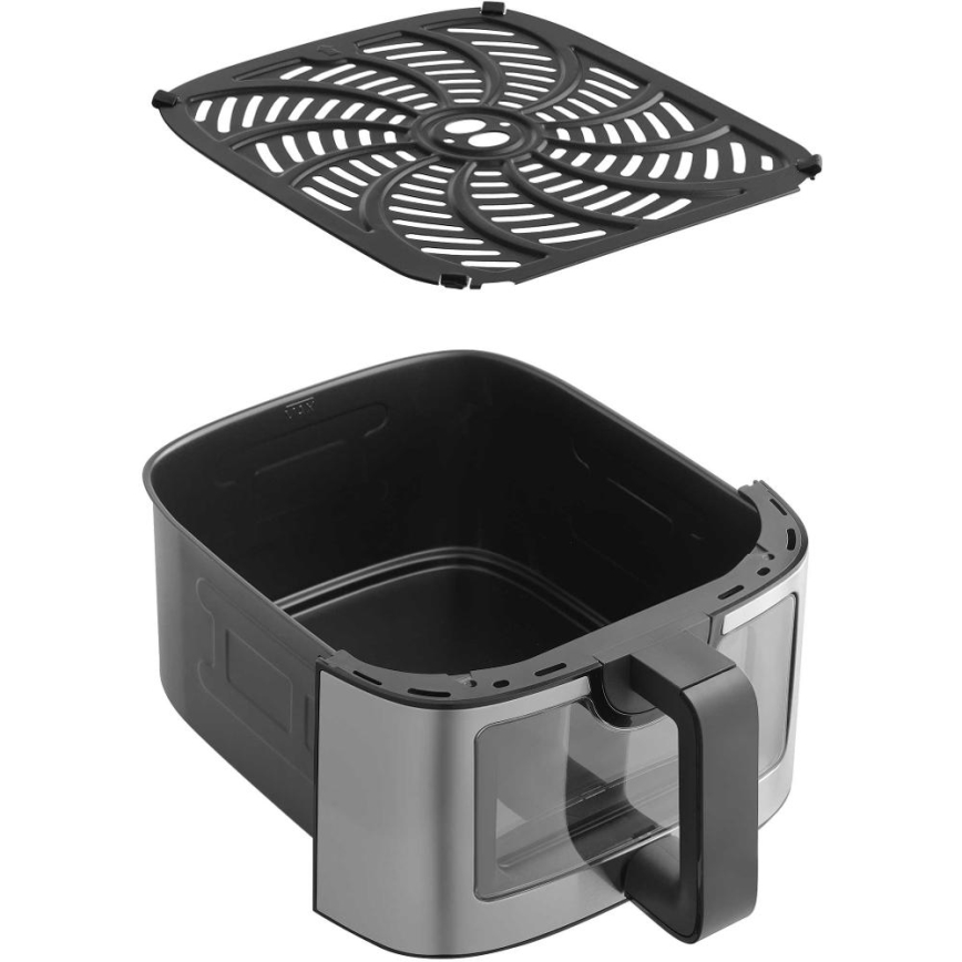 Sencor - Heißluftfritteuse 9 l 1700W/230V schwarz/matter Chrom