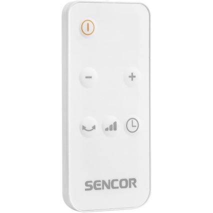 Sencor - Heizlüfter mit keramischem Heizelement 2200W/230V Wi-Fi weiß + Fernbedienung