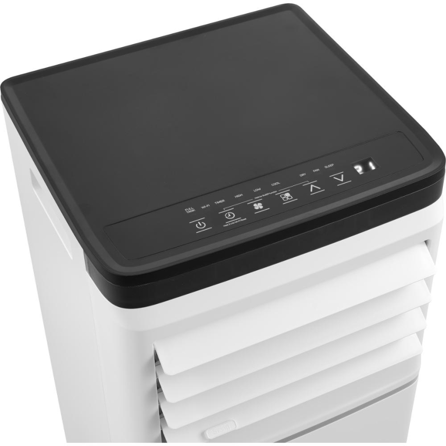 Sencor - Smarte mobile Klimaanlage 3-in-1 mit komplettem Zubehör 760 W/230 V 7000 BTU Wi‑Fi weiß + Fernbedienung