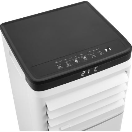 Sencor - Intelligente mobile Klimaanlage 3-in-1 mit komplettem Zubehör, 1020 W / 230 V, 10000 BTU, Wi‑Fi, weiß + Fernbedienung