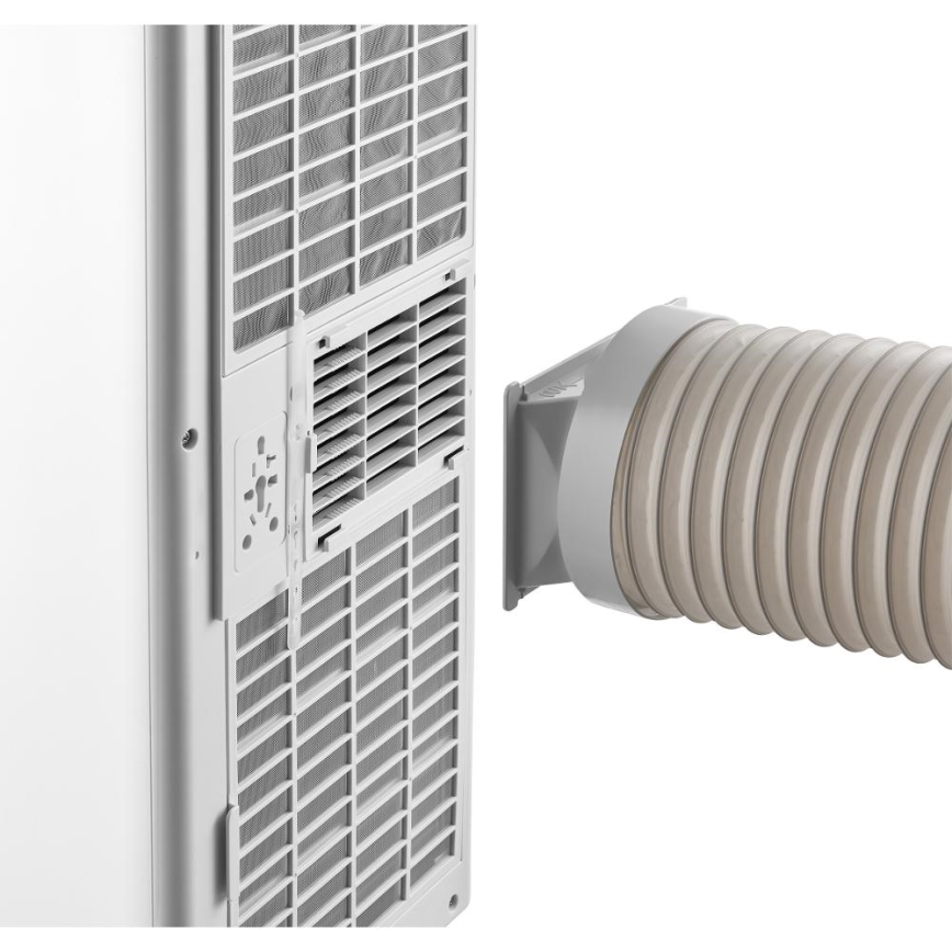 Sencor - Intelligente mobile Klimaanlage 3-in-1 mit komplettem Zubehör, 1020 W / 230 V, 10000 BTU, Wi‑Fi, weiß + Fernbedienung