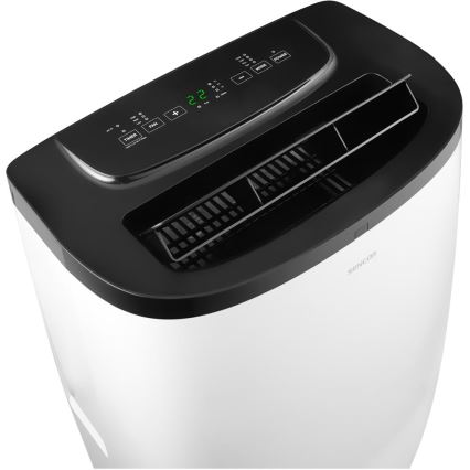 Sencor - Intelligente mobile Klimaanlage 4-in-1 inkl. komplettem Zubehör 1700 W/230 V, 12 000 BTU, Wi‑Fi, weiß + Fernbedienung