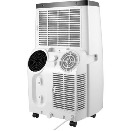 Sencor - Intelligente mobile Klimaanlage 4-in-1 inkl. komplettem Zubehör 1700 W/230 V, 12 000 BTU, Wi‑Fi, weiß + Fernbedienung