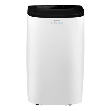 Sencor - Intelligente mobile Klimaanlage 4-in-1 mit komplettem Zubehör 1750W/230V 18000 BTU Wi-Fi weiß + Fernbedienung