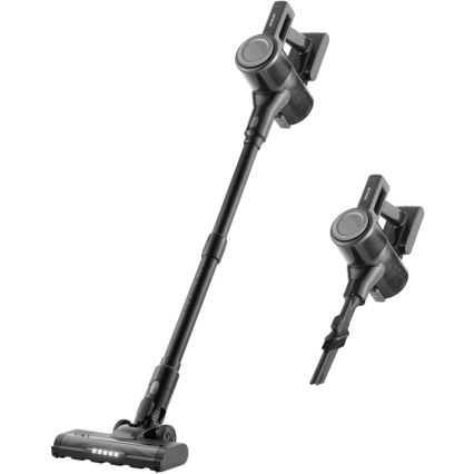 Sencor - Kabelloser 2-in-1-Stielstaubsauger 200 W / 2600 mAh, schwarz