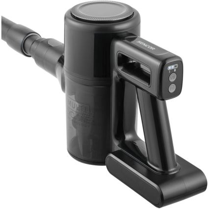 Sencor - Kabelloser 2-in-1-Stielstaubsauger 200 W / 2600 mAh, schwarz