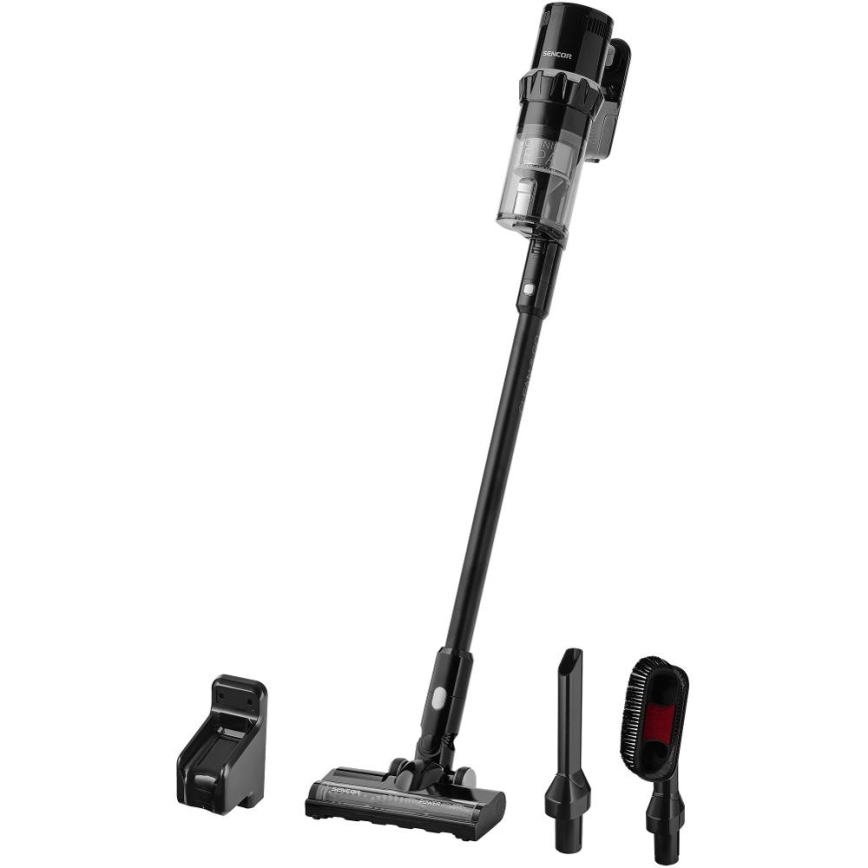 Sencor - Kabelloser Stabstaubsauger 2in1 250W/2200 mAh schwarz