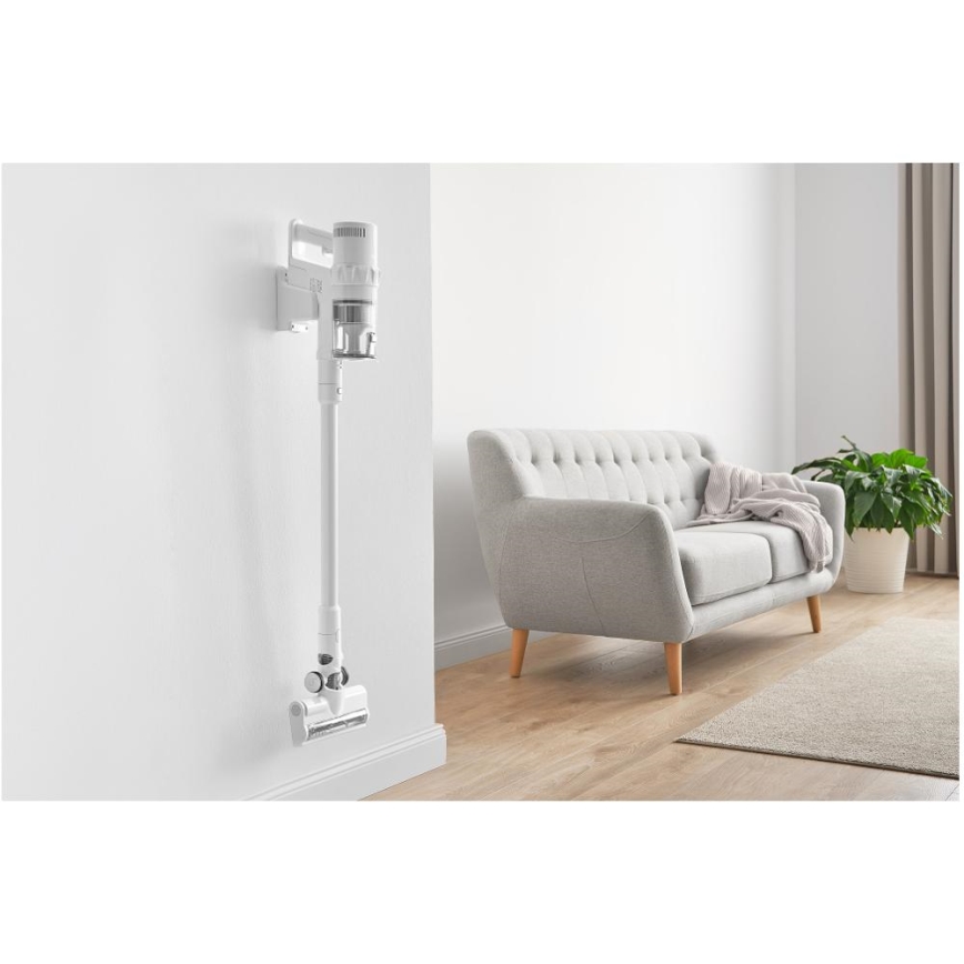 Sencor - Kabelloser Stabstaubsauger 2in1 250W/2200 mAh Weiß