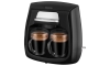 Sencor - Kaffeemaschine mit zwei Tassen 500W/230V schwarz