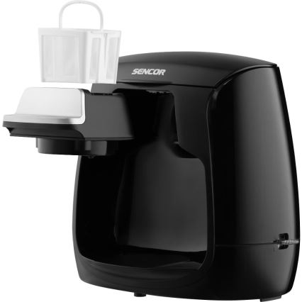 Sencor - Kaffeemaschine mit zwei Tassen 500W/230V schwarz