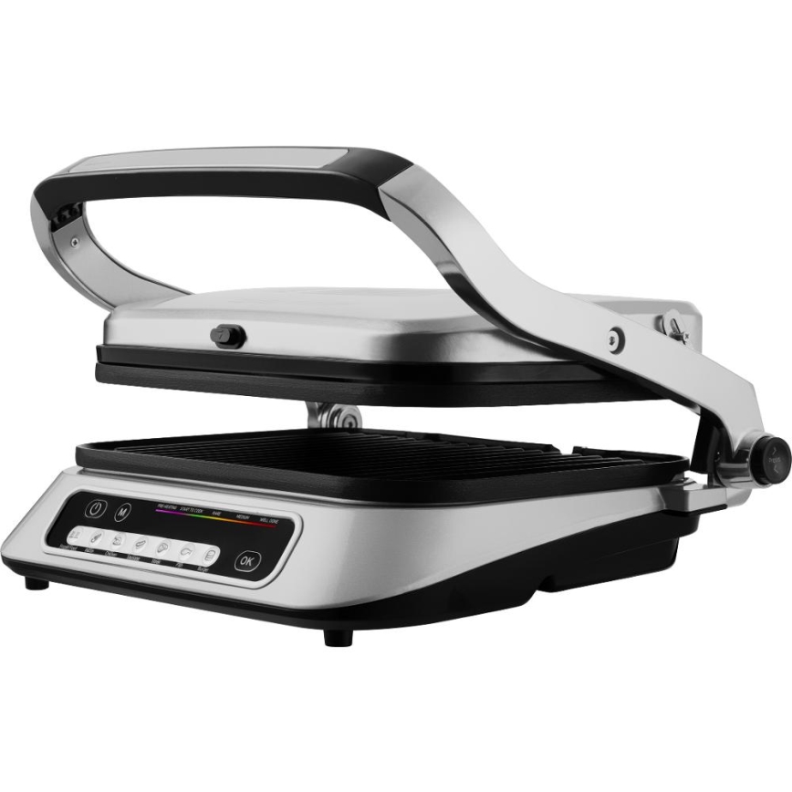 Sencor - Kontaktgrill 2100W/230V matt Chrom