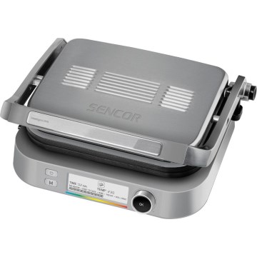 Sencor - Kontaktgrill 2100W/230V mattchrom
