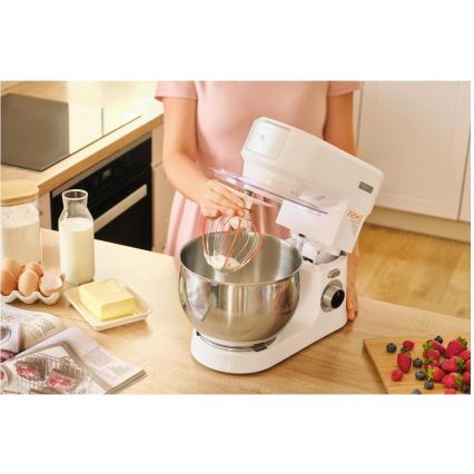 Sencor - Küchenmaschine mit Edelstahlschüssel 1000W/230V weiß