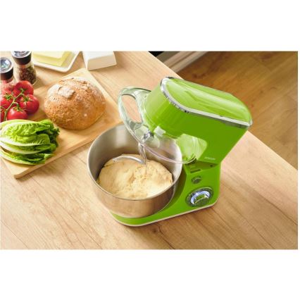 Sencor - Küchenmaschine mit Edelstahlschüssel 1300W/230V, grün