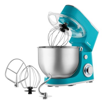 Sencor - Küchenmaschine mit Edelstahlschüssel 1300W/230V türkis