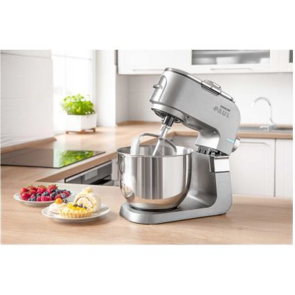 Sencor - Küchenmaschine mit Edelstahlschüssel 1700W/230V matt Chrom