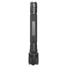 Sencor – LED-Aluminium-Taschenlampe LED/5W/4xD IP44 schwarz