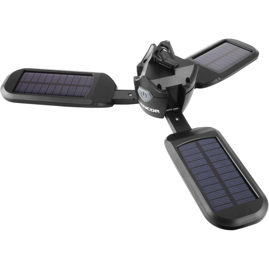 Sencor - wiederaufladbare LED-Campinglampe mit Solarpanel LED/3W/1600 mAh IPX4