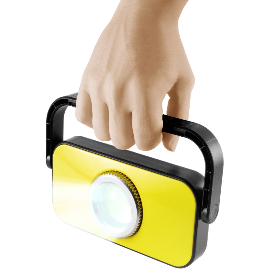 Sencor – LED-Taschenlampe mit Powerbank LED/10W/4400 mAh IP44