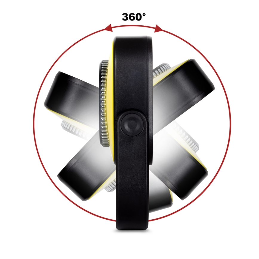 Sencor – LED-Taschenlampe mit Powerbank LED/10W/4400 mAh IP44