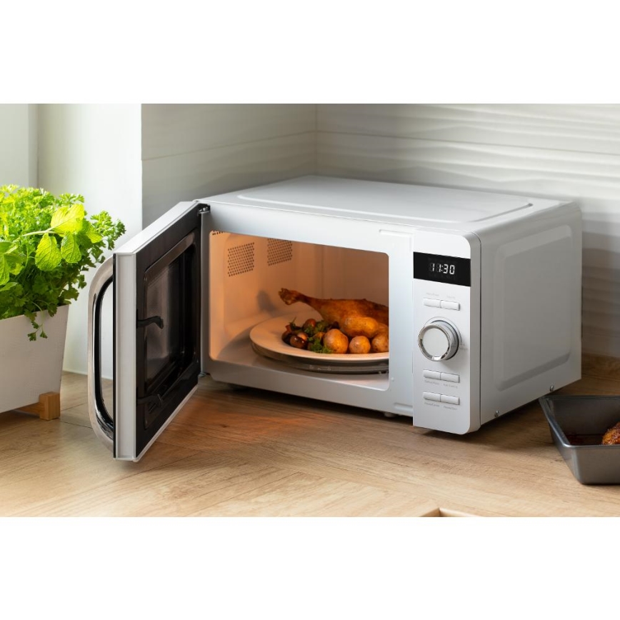 Sencor - Mikrowelle 800 W/230 V, 17 l, weiß