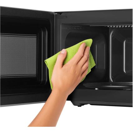 Sencor - Mikrowelle mit Grillfunktion 700W/1000W/230V 20 l mattes Chrom