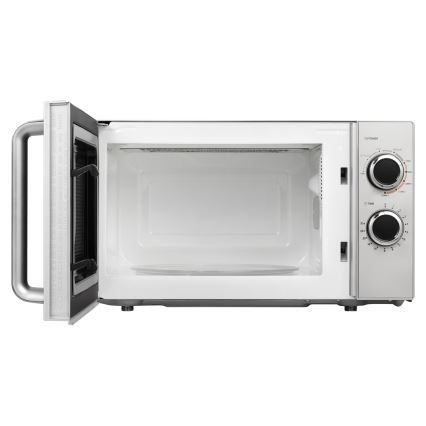 Sencor - Mikrowelle mit Grillfunktion 700W/900W/230V 17 l Edelstahl