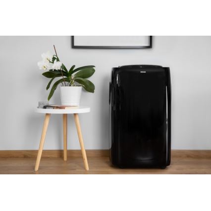 Sencor - Mobile Klimaanlage mit LED-Display 3in1 1000W/230V 9000 BTU schwarz + Fernbedienung