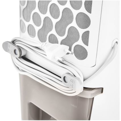 Sencor - Mobiler Luftkühler mit LED-Anzeige 3in1 70W/230V weiß + Fernbedienung