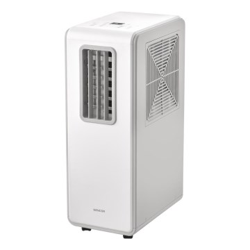 Sencor - Mobiles Klimagerät 4-in-1, 200 W/230 V, 1800 BTU, weiß, mit Fernbedienung