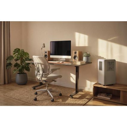 Sencor - Mobiles Klimagerät 4-in-1, 200 W/230 V, 1800 BTU, weiß, mit Fernbedienung