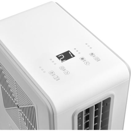 Sencor - Mobiles Klimagerät 4-in-1, 200 W/230 V, 1800 BTU, weiß, mit Fernbedienung