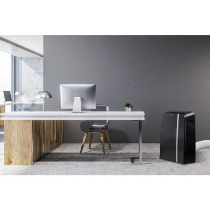 Sencor - Mobiles Smart-Klimagerät 3in1 mit komplettem Zubehör 1450W/230V 12000 BTU Wi-Fi schwarz + Fernbedienung