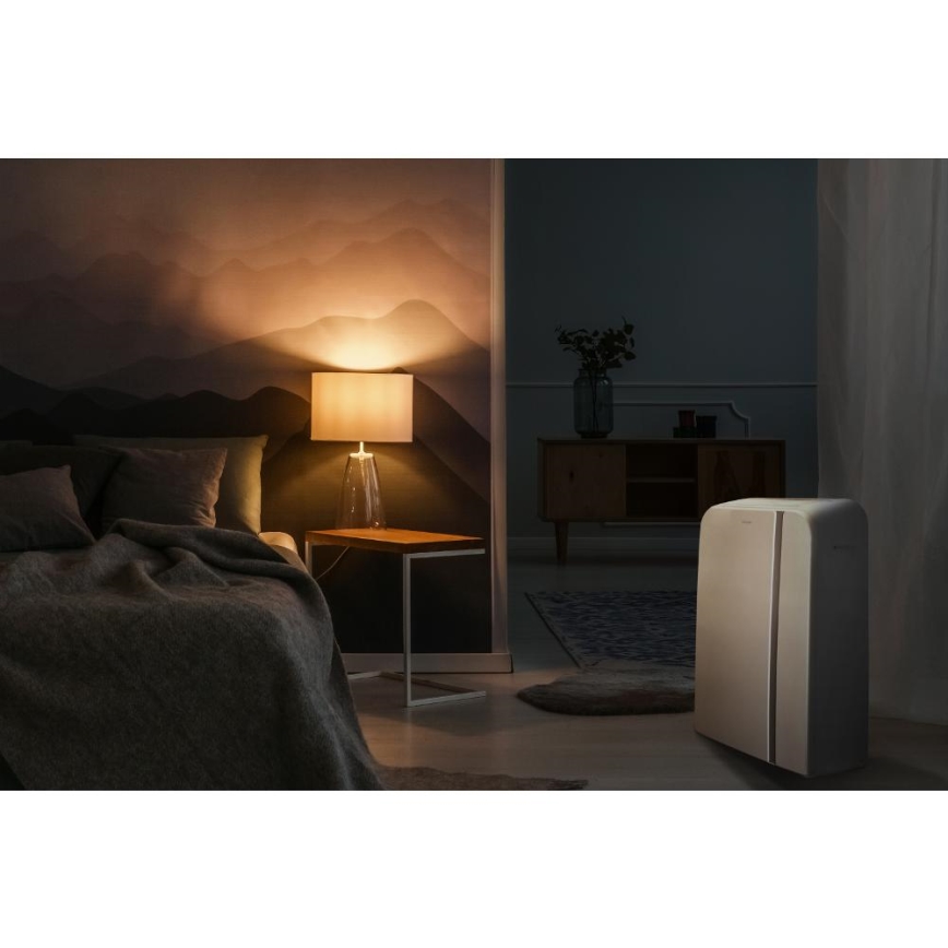 Sencor - Mobiles Smart-Klimagerät 3in1 mit komplettem Zubehör 1450W/230V 12000 BTU Wi-Fi weiß + Fernbedienung
