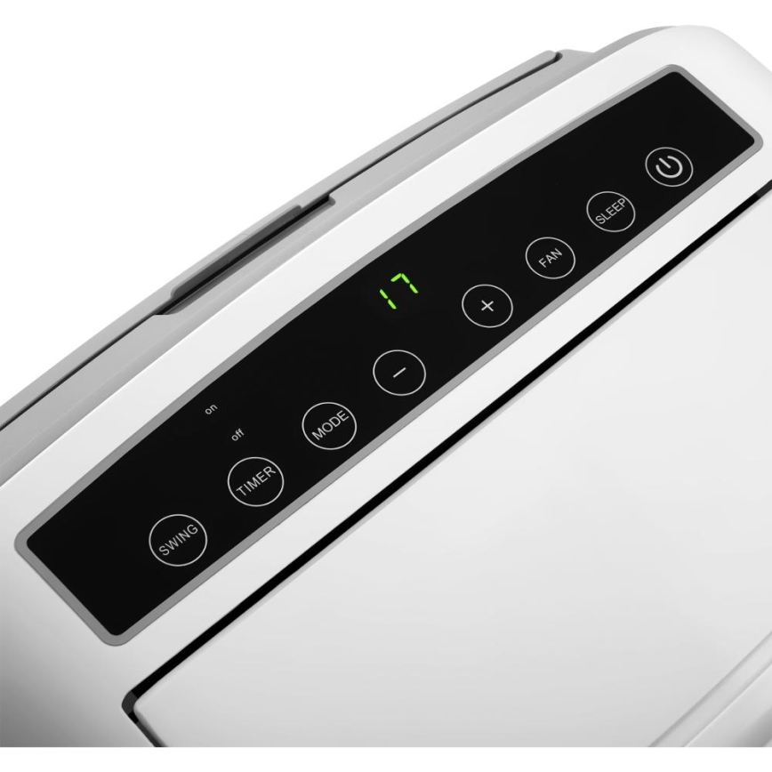 Sencor - Mobiles Smart-Klimagerät 3in1 mit komplettem Zubehör 1450W/230V 12000 BTU Wi-Fi weiß + Fernbedienung