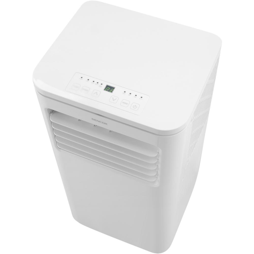 Sencor - Mobiles Smart-Klimagerät 3in1 mit komplettem Zubehör 760W/230V 7000BTU Wi-Fi + Fernbedienung