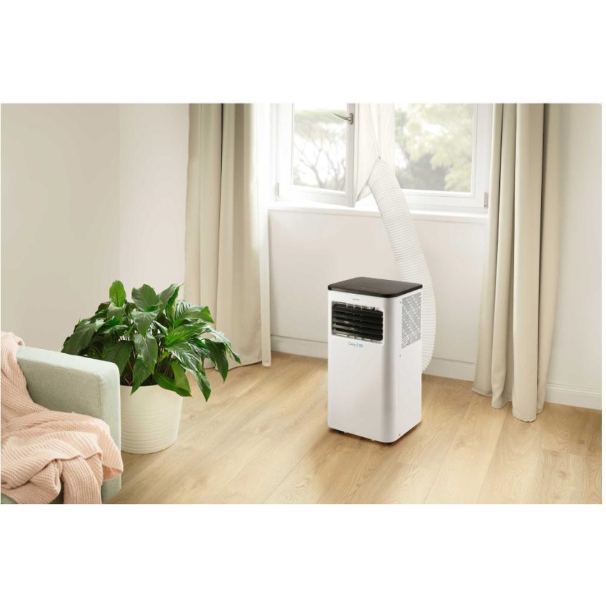 Sencor - Mobiles Smart-Klimagerät 3in1 mit komplettem Zubehör 805W/230V 8000 BTU Wi-Fi + Fernbedienung
