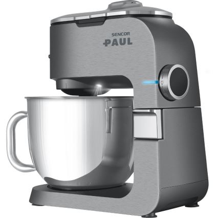 Sencor - Multifunktionaler Küchenroboter mit Edelstahlschüssel 1500W/230V mattchrom