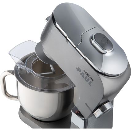 Sencor - Multifunktionaler Küchenroboter mit Edelstahlschüssel 1500W/230V mattchrom