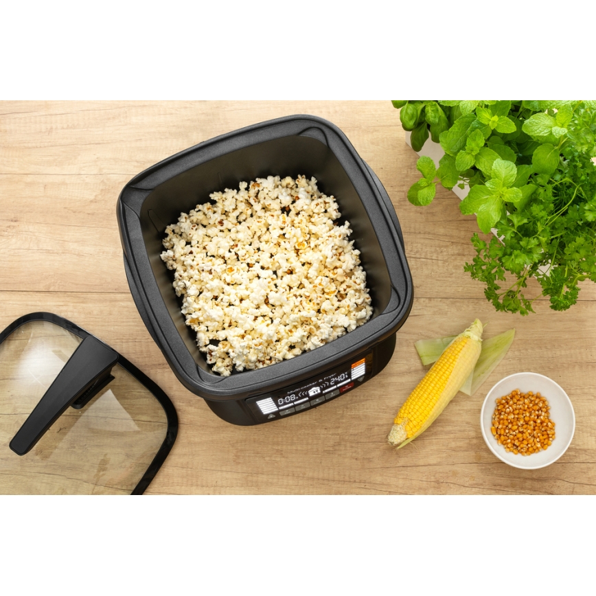 Sencor - Multifunktionsbratpfanne mit Zubehör 1800W/230V 18 Funktionen 4,8l